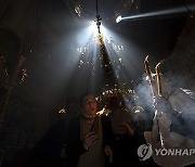 APTOPIX Israel Palestinians Orthodox Easter