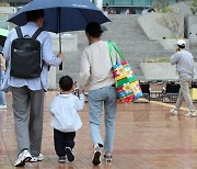 비바람 거센 어린이날... 연휴 마지막 날까지 비온다 [날씨]