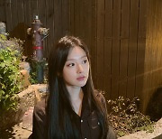 '웨딩드레스 입은' 김지원..'눈물의 여왕' 비하인드 공개 "안녕"