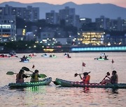 수영강서 카약 어때… 부산 곳곳서 레포츠 체험