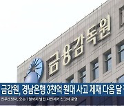 금감원, 경남은행 3천억 원대 사고 제재 다음 달 결정
