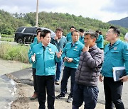 공영민 고흥군수, 집중호우 침수 피해 긴급 점검