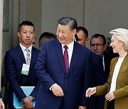 마크롱-시진핑-EU '3자 회담'…우크라전 등 논의