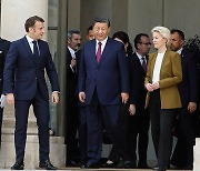 마크롱 · 시진핑 · EU 수장 3자 회담…안건은 통상 · 우크라전