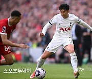 손흥민, 프리미어리그 통산 120호골…토트넘, 리버풀에 2-4 완패
