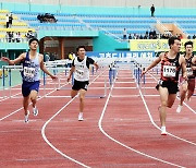 김경태, 전국육상경기대회 남자 110ｍ 허들 우승…13초78