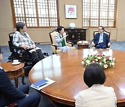 조태열 외교부 장관, 한국인 유엔 인권협약기구 위원 접견
