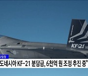 'KF-21' 인니 분담금 축소·기술이전 규모 조정 추진