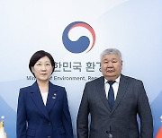 키르기스스탄 에너지부 장관 만난 한화진 장관