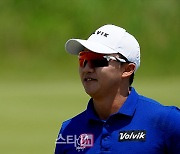 [포토] 김홍택 '연속 우승에 도전한다'