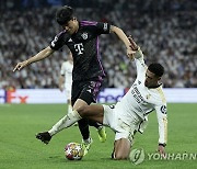 김민재 통한의 골대 강타…뮌헨, 레알에 1-2 역전패→다잡은 UCL 결승 티켓 놓쳤다