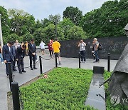 남화영 소방청장, 워싱턴 D.C 한국전쟁 참전용사 기념비 참배