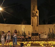 [포토]꼭 돌아오길…멕시코 실종자 촛불집회