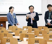 김승호 처장, 지역인재 7급 면접시험장 점검