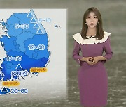 [날씨] 지난 연휴 이어 주말 또다시 비…강풍 주의