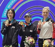 사격 김예지, 바쿠 월드컵 25ｍ 권총 2차전 금메달…세계 신기록