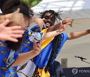 아프리카 문화 페스티벌 개막식 신명나는 공연