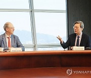 김창범 부회장, 주한유럽상공회의소 회장과 면담