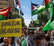 SPAIN PROTEST ISRAEL GAZA CONFLICT
