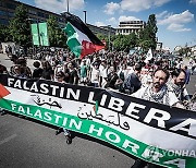ITALY PROTEST ISRAEL GAZA CONFLICT