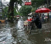 MYANMAR-YANGON-HEAVY RAINS
