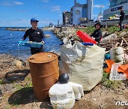 울산시, 1억 투입해 해양쓰레기 40톤 수거…"총 14회 진행"