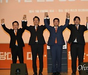 개혁신당 당대표 경선, 이기인 후보 선두