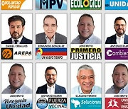 마두로, 베네수엘라 대선 전자투표 화면 명당 차지