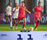 한국 U-17 여자축구, 필리핀과 무승부…아시안컵 4강 진출