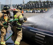 "전기차 화재, 신속 진압이 생명"…긴박했던 '안전한국훈련'