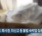 경기도 특사경, 미신고 등 불법 숙박업 집중 단속