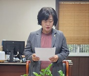 신은숙 창녕군의회 부의장, ‘건설업체 불법 운영 의혹’ 관련 반발