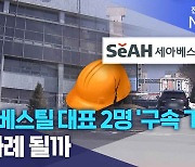 세아베스틸 대표 2명 '구속 기로'..첫 사례 될까