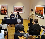 프란스 란팅, 한국서 사진전 개최
