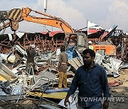 INDIA ACCIDENT PETROL PUMP