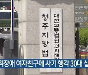 지적장애 여자친구에 사기 행각 30대 실형