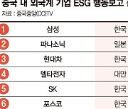 삼성, 중국 내 외국계 기업 중 ESG 1위… 애플 7위