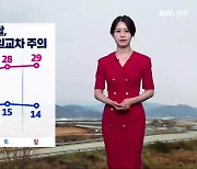 [날씨] 전북 내일 아침 쌀쌀…주말 ‘29도’ 더워져