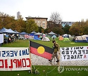 AUSTRALIA UNIVERSITY MELBOURNE PROTEST