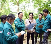 석굴암 산사태 점검하는 행안부