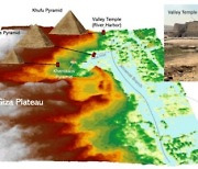 사막 한가운데 피라미드 불가사의의 진실…“고대 물길 찾았다”
