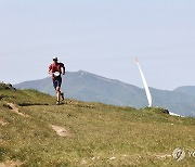 '2024 TNF100 강원 대회' 참가자의 질주