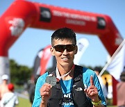 '2024 TNF100 강원 대회'에 참가한 션