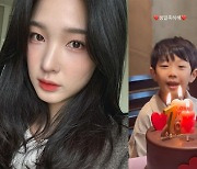 율희, 子 생일에 전남편 최민환 만났나 “같이 밥 먹자고 약속”