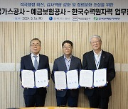 한수원, 한국가스공사, 예금보험공사와 감사업무협약 체결