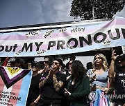 ITALY TRANS PROTEST