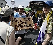 ITALY TRANS PROTEST