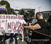 ITALY TRANS PROTEST