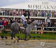 APTOPIX Preakness Horse Racing