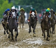 APTOPIX Preakness Horse Racing